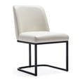 thumbnail image 6 of Manhattan Comfort Serena 18.7" Faux Leather Dining Chair in Cream (Set of 2), 6 of 10