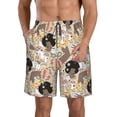 thumbnail image 1 of Balery Groovy Disco Traje de Baño Estilo Hawaiano para Hombre, Shorts de Secado Rápido con Bolsillos-XX-Large, 1 of 6