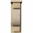 thumbnail image 2 of 6"W x 10"D x 18"H Alpine Rough Sawn Corbel w/Backplate, Douglas Fir, 2 of 9
