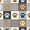 Blue, variant on Homewish Rustic Dog Plaid Twin Sheets,Paws Bone Bedding,Brown,3 Pieces,1 Fitted Sheet and 1 Pillowcase
