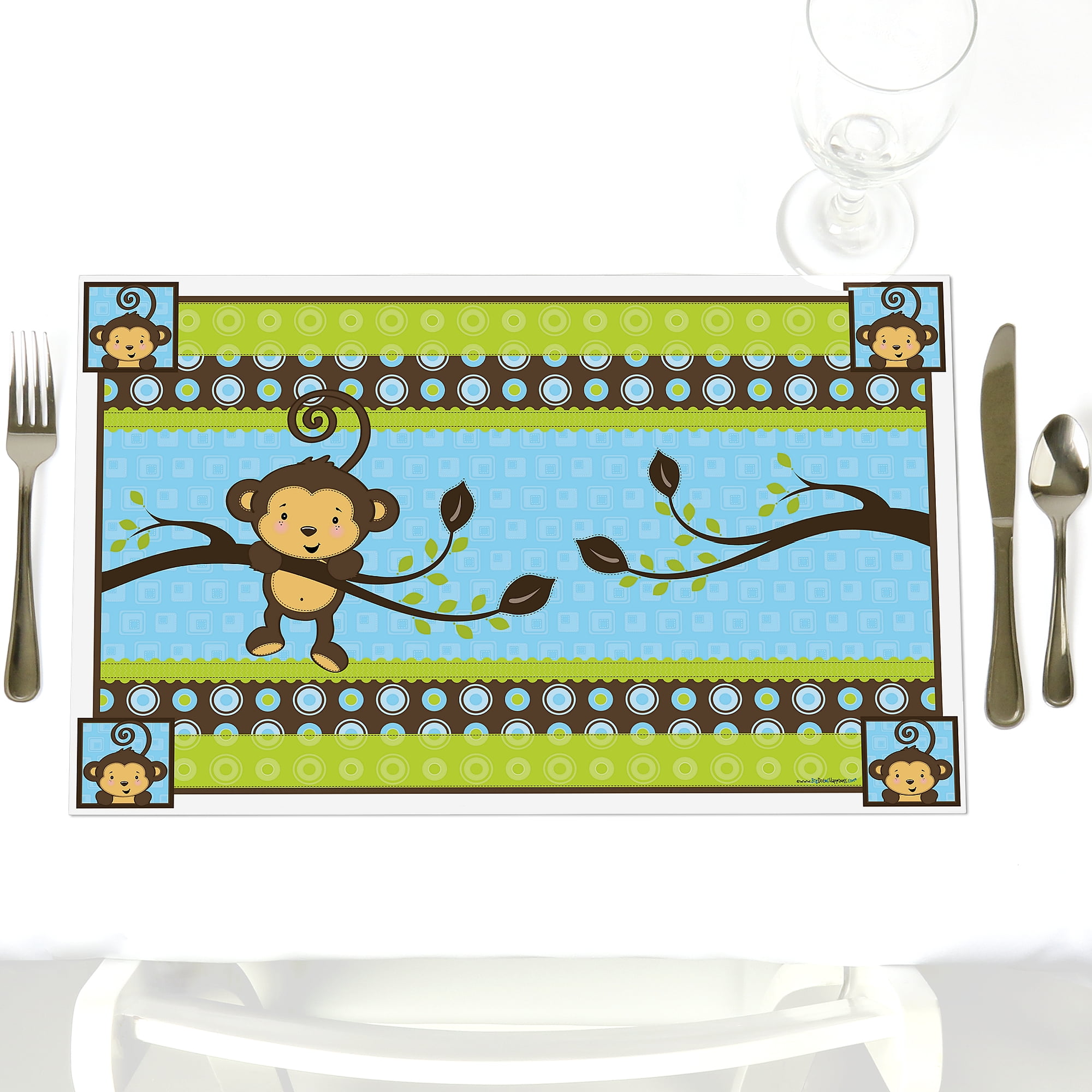  Monkey  Boy Party  Table Decorations  Baby Shower or 