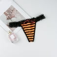thumbnail image 2 of eczipvz Women's Sexy Lace Thongs V Cheeky Women Panties Underwear Panties(Orange,A), 2 of 4