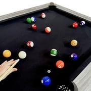 7 FT Pool Table Black Design Billiards – Neptune