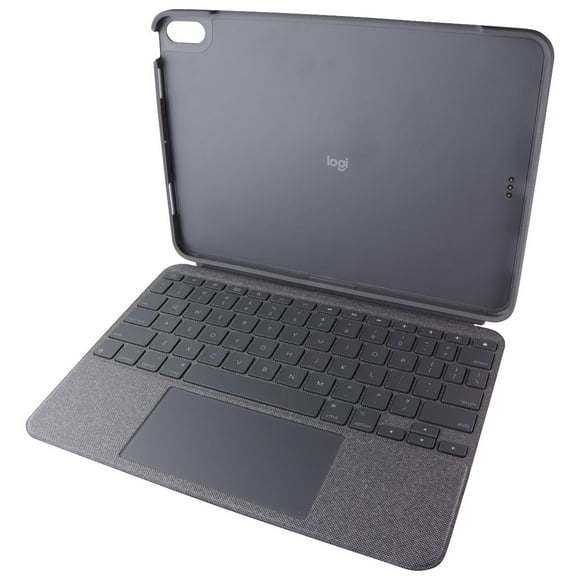 Logitech COMBO TOUCH Folio Keyboard for iPad Air (4th Generation) - Oxford Gray (Used)