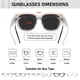 thumbnail image 3 of Gafas de sol polarizadas HAOLOTA con ajuste sobre lentes para mujer y hombre, 3 of 6