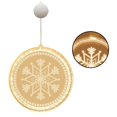 thumbnail image 2 of 3D Hanging Light LED String Lamp Lighting Decoration Christmas Light for Home Bedroom Room Merry Christmas 2, 2 of 10