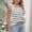 White, variant on ClodeEU Women's Striped Knit Crewneck Sleeveless Pullover Top,Casual Slim Fit Tank Tops Black,Womens Plus S
