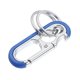 thumbnail image 1 of Llavero para coche con doble aro para hombre y mujer, metal, plástico, color azul, 1 of 1
