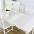 thumbnail image 6 of Multi-size Waterproof Tablecloth 1.5MM Thick Oilproof Clear Transparant Vinyl Plastic Table Cloth Protector Cover, 42x72in Rectangle, 6 of 9