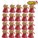 thumbnail image 3 of 20/4 piezas de colgantes de campanas navideñas, guirnaldas de árboles de Navidad, adornos colgantes de campanas para el hogar, fiestas de Navidad y Año Nuevo, manualidades de decoración DIY, 3 of 5