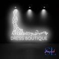 thumbnail image 5 of Shinelab Dress Boutique Neon Sign, Clothing Boutique Led Sign, Fashion Shopping Decor, Clothing Shop Wall Art 1241, 5 of 5