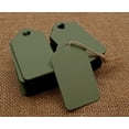 thumbnail image 2 of 100 Pcs Heart Punched Rectangular Hang Tag Wedding Favor Blank Tags with Free Natural Jute Twine - Colors Available, 2 of 8