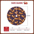 thumbnail image 2 of Sikiie Stars and Fox Cute Christmas Tree Skirt, Christmas Tree Decorations, Christmas Decor, Tree Mat Decoration(30-48IN)-36", 2 of 6