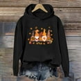 thumbnail image 3 of WEAIXIMIUNG Sweatshirts Maman pour Femmes Brodé Hoodie Graphique de l'Action de Grâce pour Femmes Pull Décontracté Confortable Mode Automne, 3 of 3
