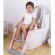 thumbnail image 3 of Asiento de inodoro para bebé con escaleras: asiento de inodoro para niños, entrenador de inodoro para niños pequeños y niñas - Asiento de baño de viaje plegable y ajustable en altura con, 3 of 3
