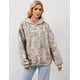 thumbnail image 2 of Sudadera con capucha Anoumcy Camo Maple Leaf de forro polar con capucha para mujer, 2 of 7