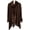 Coffee, variant on CoCopeaunt Women Poncho Shawls Trendy Warm Wool Collar Tassel Cardigan Cape Coat Sweater