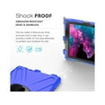 thumbnail image 5 of Microsoft Surface Pro 7 Plus / Pro 7 / Pro 6 / Pro 5 / Pro 2017 / Pro 4 / Pro LTE Case Protective Shockproof Cover with Pen Holder Hand Strap Rotating Kickstand Shoulder Strap, 5 of 7