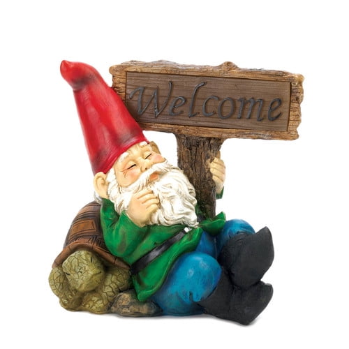Zingz & Thingz Light-Up Welcome Garden Gnome by Zingz & Thingz