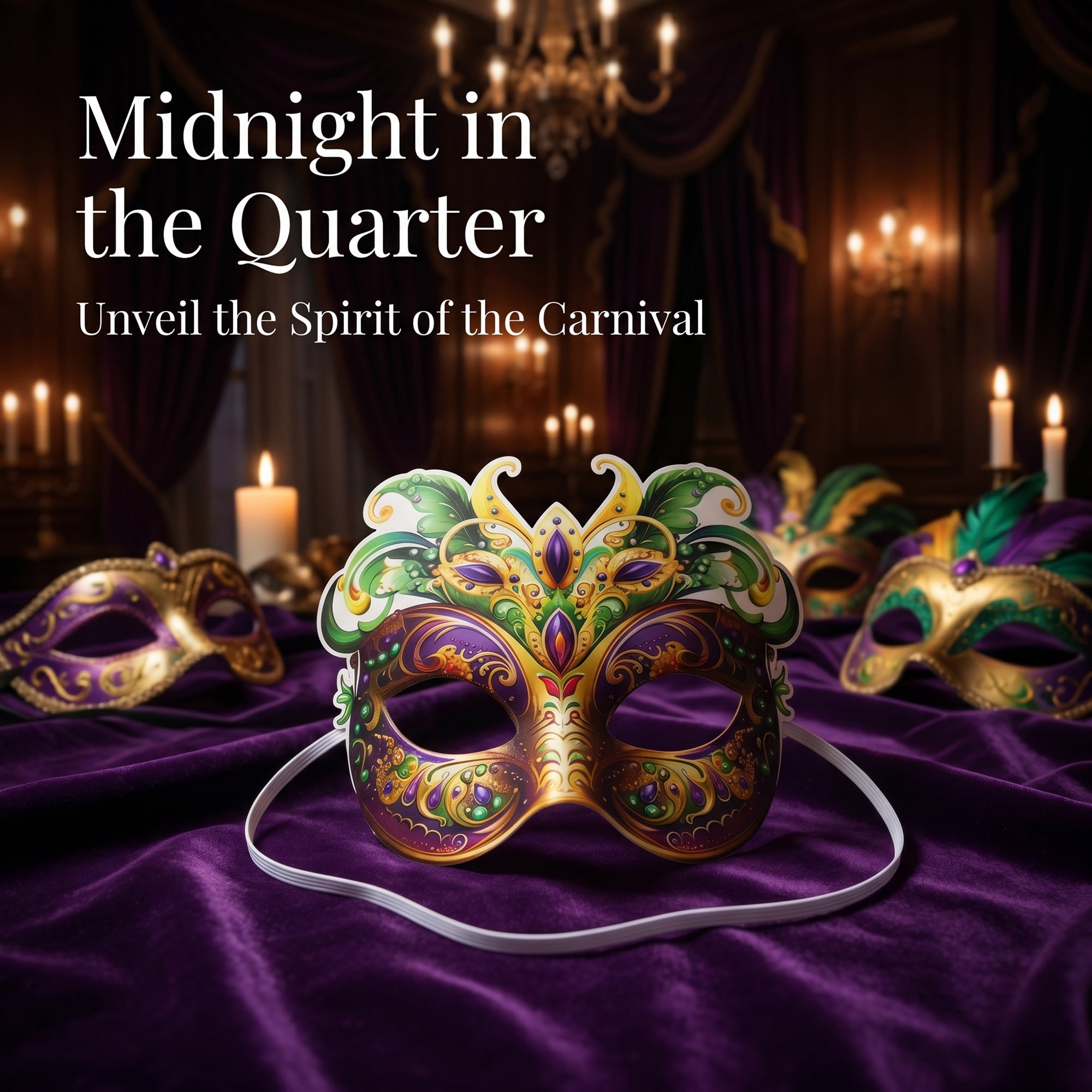 Unique Bargains 6-Pack Brazilian Carnival Mask for Mardi Gras Style A Set 7.4" x 5"