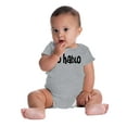 thumbnail image 4 of No Hablo Language Cute Babies Humor Romper Boys or Girls Infant Baby Brisco Brands 12M, 4 of 6