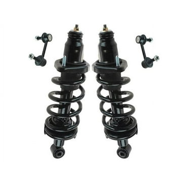 Rear Strut Coil Spring Sway Bar Link Kit - 4 Piece - Compatible with 2007 - 2011 Honda CR-V 2008 2009 2010