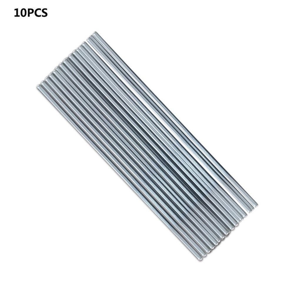 10Pcs Solution Welding Flux-Cored Rods Aluminum Wire Brazing Tool 33cm 2.0mm 