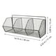 thumbnail image 2 of WHAMVOX Organizador De Pared Para Cocina En Metal Negro Con Estante Para Esponja Y Especias, 2 of 8