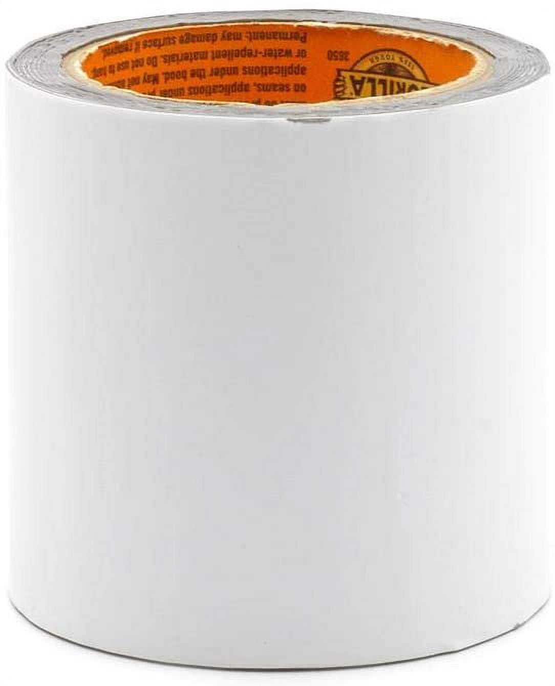 Gorilla ダクトテープ。 4 Pack ホワイト 6025001-4 4 : Gorilla Tape Tough \u0026 Wide, White Tape, 2.88\" x 25 yd
