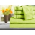 thumbnail image 1 of Mocassi Ensemble de Draps Série 1800 2 Pcs Taies d'Oreiller, Format Standard - Lime, 1 of 3
