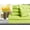 Lime, variant on 1800 Series Sheet Set 2 Pieces Pillowcases, King Size - Lime