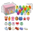 thumbnail image 3 of Mini Toys for Easter Eggs Fillers, Easter Sensory Toys, 18 Pc Assorted Designs, Plastic Easter Eggs Bulk, Party Activities, Multicolor, Holiday Grab Bags, 3 of 6