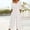 White, variant on Wensltd Women Summer Floral Print Casual Short Sleeve Side Pocket Jumpsuit Pants