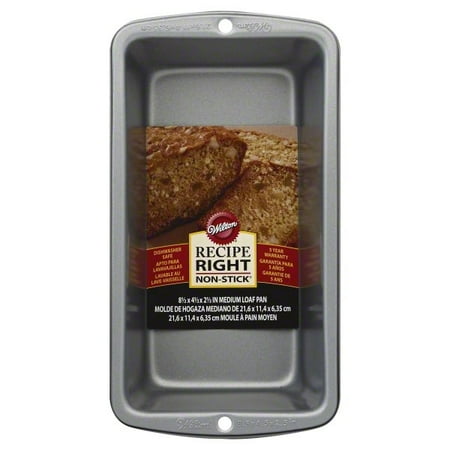 Wilton, Wilton Recipe Right Non-stick Medium Loaf Pan, 1