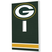Green Bay Packers Stripe Single Toggle Light Switch Plate