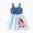 Zootopia, variant on Disney Winnie the Pooh Baby Girls Dresses Graphic Sleeveless Denim Outfits Clothes for Little Girl Sizes 3M-5T Blue