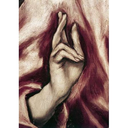 Redeemer Light - The Redeemer - Detail Poster Print by El Greco (20 x 28)