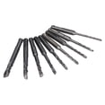 thumbnail image 2 of Masonry Drill Bit Set Carbide Tip Rotary Hammer Tool for Brick Concrete Rock 4?12mm Diameter160mm, 2 of 5