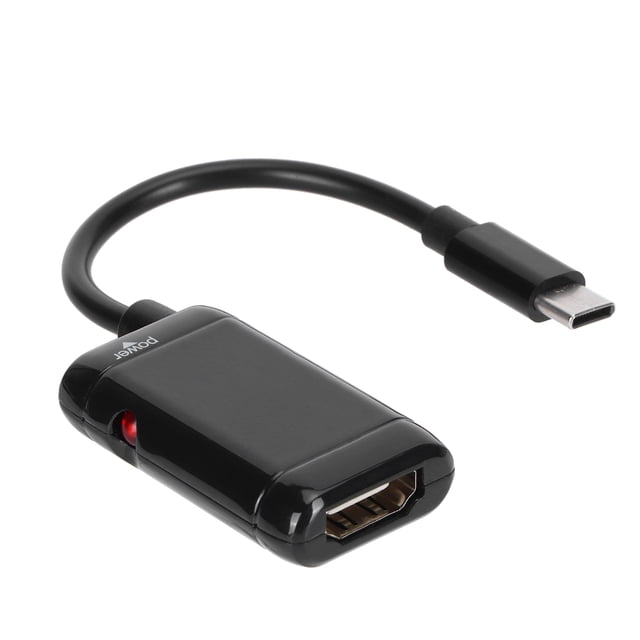 Adaptador de tipo C a HDMI, cable de TV HDTV, convertidor de 1080P para teléfono y tableta Android