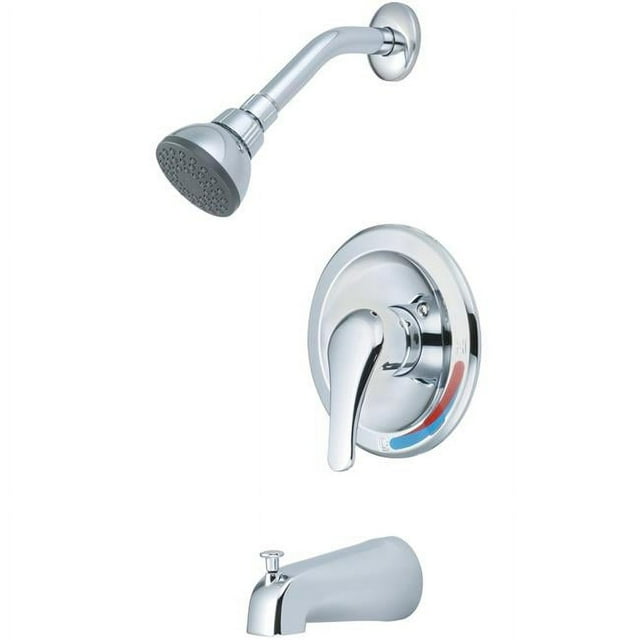 Olympia T-2300 Single Handle Tub & Shower Trim Set, Chrome