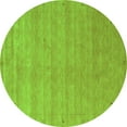 thumbnail image 1 of Ahgly Company Indoor Round Abstract Green Contemporary Area Rugs, 5' Round, 1 of 1