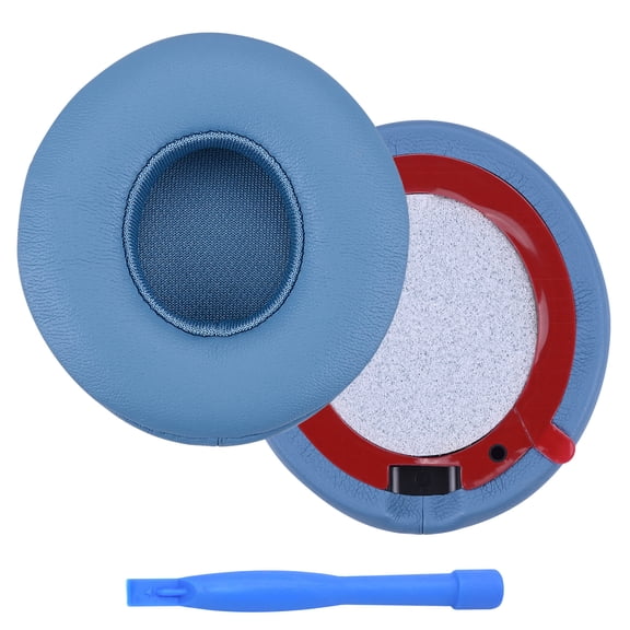 MMOBIEL Ear Pads for Beats Solo 4 Wireless – Blue Memory Foam