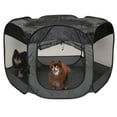 thumbnail image 4 of FurHaven Pet Products Mesh Open-Air Pet Playpen - Gray, Extra Large, 4 of 11