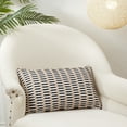 thumbnail image 3 of Saro Lifestyle Textured Weave Throw Pillow Cover, 3 of 3