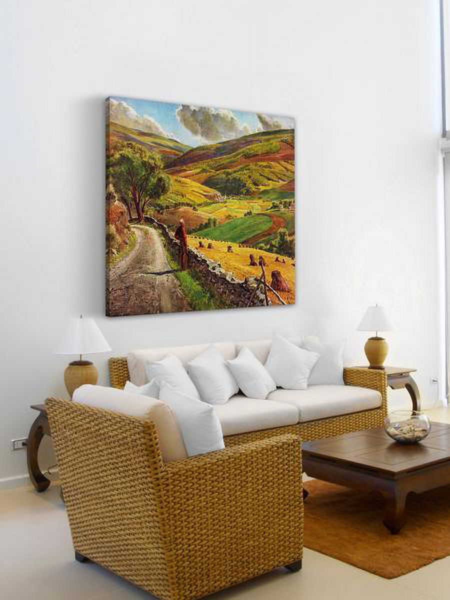 "My Country" Painting Print on Wrapped Canvas