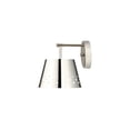 thumbnail image 6 of 1 Light Wall Sconce-Polished Nickel Finish Z-Lite 6014-1S-Pn, 6 of 7
