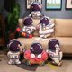 thumbnail image 4 of Almohada de juguete de felpa de astronauta para niños, muñeco de peluche suave tipo ciencia ficción, cojín creativo, regalo de cumpleaños, decoración del sofá del hogar, 4 of 5