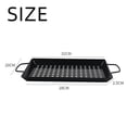 thumbnail image 2 of Durable Non-Stick BBQ Veggies Basket 1 Pc,Grill Basket for Outdoor Grill,Rectangular Grilling Tray with Handle,Heavy Duty Grill Basket with Holes,Stainless Steel Barbecue Basket for Camping, 2 of 7