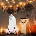 thumbnail image 4 of Gkeoshab Desktop dress up Halloween Figurine – Resin Halloween Statue With Pumpkin Halloween Decoration Halloween Statue Halloween Figurine Halloween Pumpkin Decoration For Tabletop, 4 of 4
