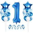 thumbnail image 2 of destyer Birthday Balloon Set Foil Balloon 1-8 Years Old Balloon Set Party Decoration 6 Number, 2 of 9